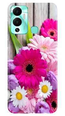 Coloful Daisy2 Mobile Back Case for Infinix Hot 12 Play (Design - 76)