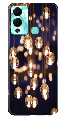 Party Bulb2 Mobile Back Case for Infinix Hot 12 Play (Design - 77)
