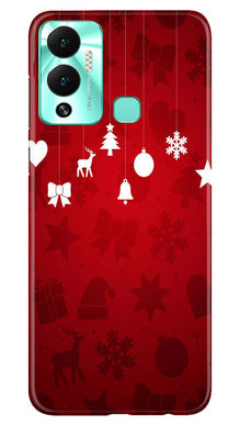 Christmas Mobile Back Case for Infinix Hot 12 Play (Design - 78)