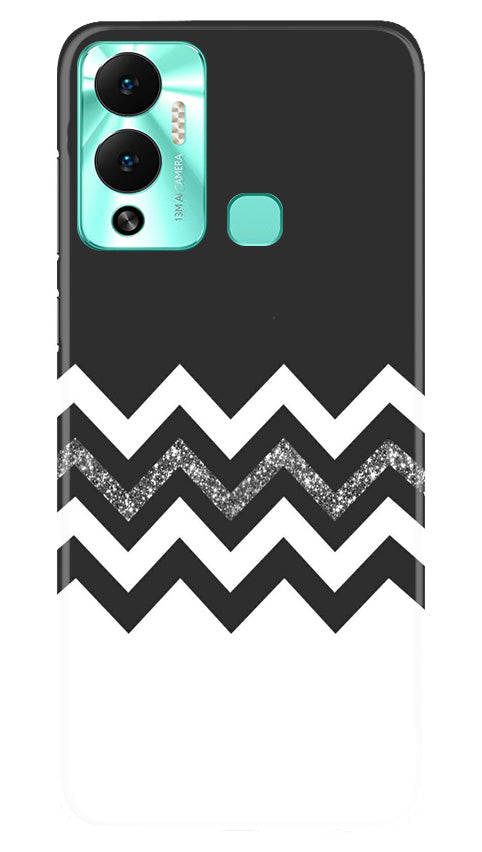 Black white Pattern2Case for Infinix Hot 12 Play