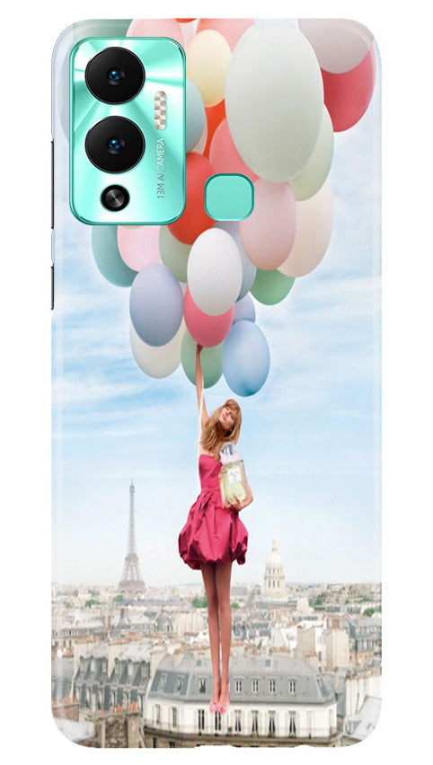 Girl with Baloon Case for Infinix Hot 12 Play