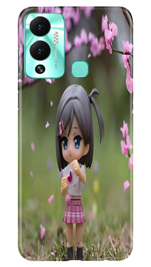 Cute Girl Case for Infinix Hot 12 Play