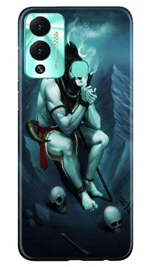 Lord Shiva Mahakal2 Mobile Back Case for Infinix Hot 12 Play (Design - 98)