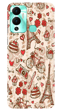 Love Paris Case for Infinix Hot 12 Play(Design - 103)