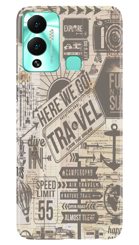 Travel Case for Infinix Hot 12 Play(Design - 104)