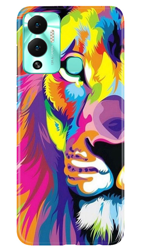 Colorful Lion Case for Infinix Hot 12 Play(Design - 110)
