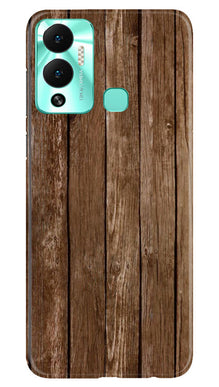 Wooden Look Mobile Back Case for Infinix Hot 12 Play  (Design - 112)