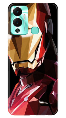 Iron Man Superhero Mobile Back Case for Infinix Hot 12 Play  (Design - 122)