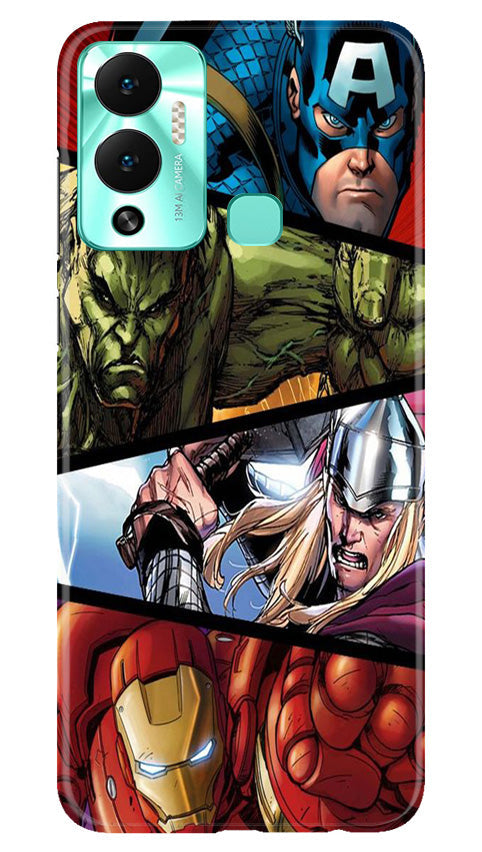 Avengers Superhero Case for Infinix Hot 12 Play(Design - 124)