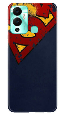 Superman Superhero Mobile Back Case for Infinix Hot 12 Play  (Design - 125)