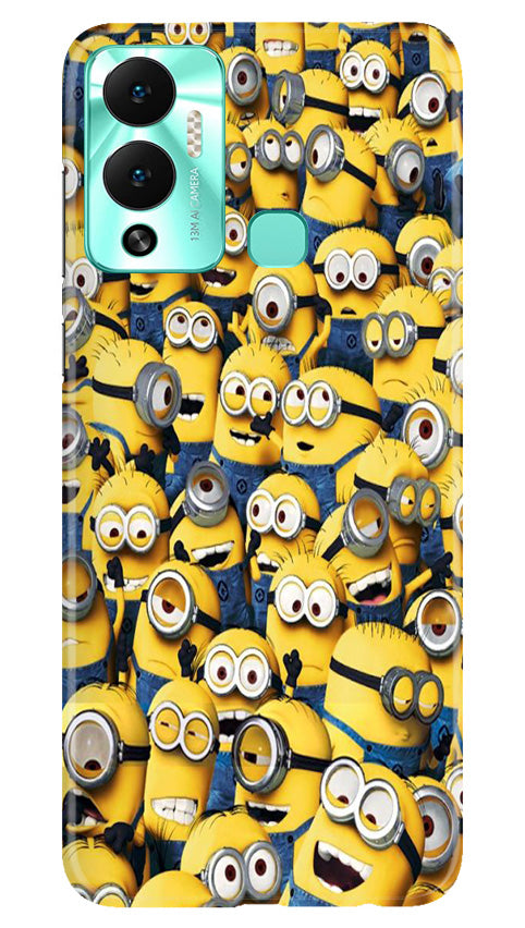 Minions Case for Infinix Hot 12 Play(Design - 126)