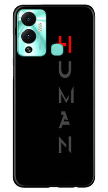 Human Mobile Back Case for Infinix Hot 12 Play  (Design - 141)