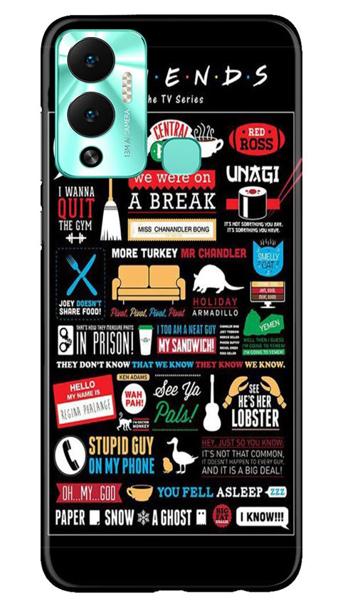 Friends Case for Infinix Hot 12 Play  (Design - 145)