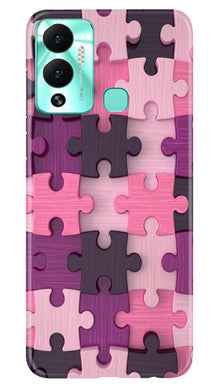 Puzzle Mobile Back Case for Infinix Hot 12 Play (Design - 168)