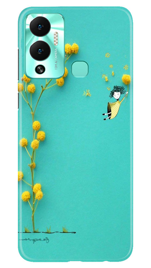Pink Pattern Case for Infinix Hot 12 Play (Design No. 184)