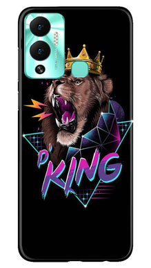 Colorful Square Mobile Back Case for Infinix Hot 12 Play (Design - 187)