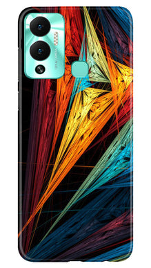 Modern Art Mobile Back Case for Infinix Hot 12 Play (Design - 197)