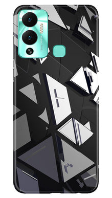 Modern Art Mobile Back Case for Infinix Hot 12 Play (Design - 198)