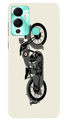 Travel Bus Mobile Back Case for Infinix Hot 12 Play (Design - 227)