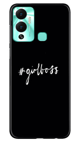 Like a Girl Boss Case for Infinix Hot 12 Play (Design No. 234)