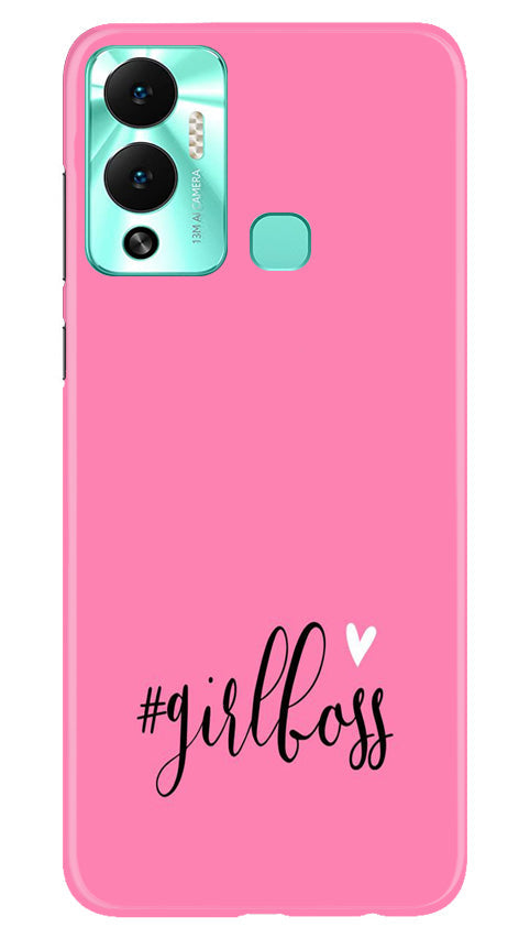 Girl Boss Black Case for Infinix Hot 12 Play (Design No. 237)