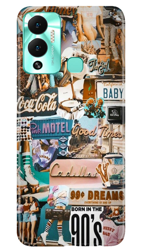Cute Kid Couple Case for Infinix Hot 12 Play (Design No. 252)