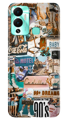 Cute Kid Couple Mobile Back Case for Infinix Hot 12 Play (Design - 252)