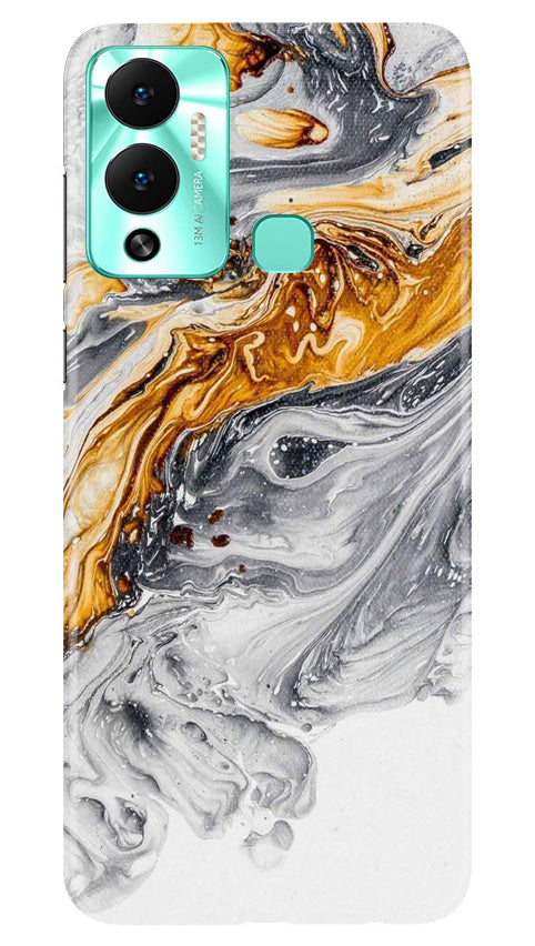 Marble Texture Mobile Back Case for Infinix Hot 12 Play (Design - 271)