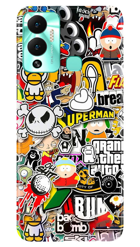 Panda Mobile Back Case for Infinix Hot 12 Play (Design - 281)