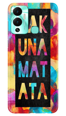 Marble Texture Mobile Back Case for Infinix Hot 12 Play (Design - 284)