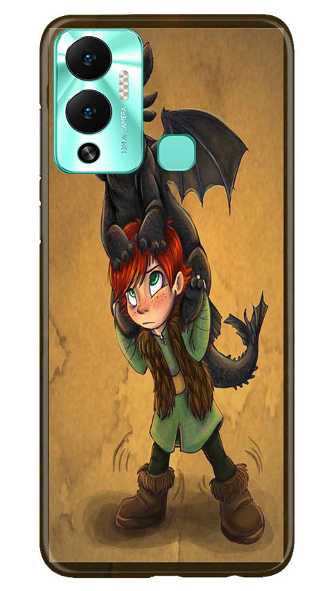 Dragon Mobile Back Case for Infinix Hot 12 Play (Design - 298)