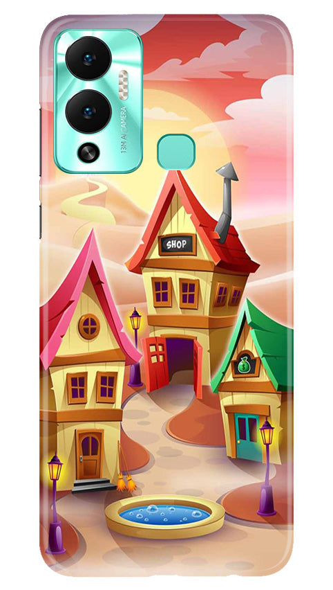 Sweet Home Mobile Back Case for Infinix Hot 12 Play (Design - 300)