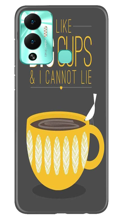 Big Cups Coffee Mobile Back Case for Infinix Hot 12 Play (Design - 312)