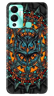 Owl Mobile Back Case for Infinix Hot 12 Play (Design - 319)