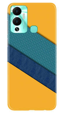 Diagonal Pattern Mobile Back Case for Infinix Hot 12 Play (Design - 329)