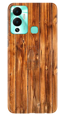 Wooden Texture Mobile Back Case for Infinix Hot 12 Play (Design - 335)