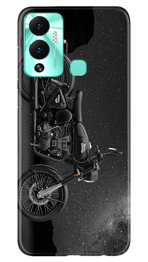Royal Enfield Mobile Back Case for Infinix Hot 12 Play (Design - 340)