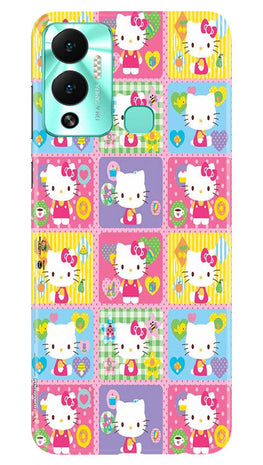 Kitty Mobile Back Case for Infinix Hot 12 Play (Design - 357)