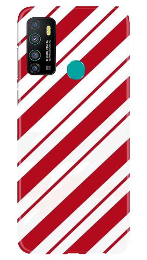 Red White Case for Infinix Hot 9