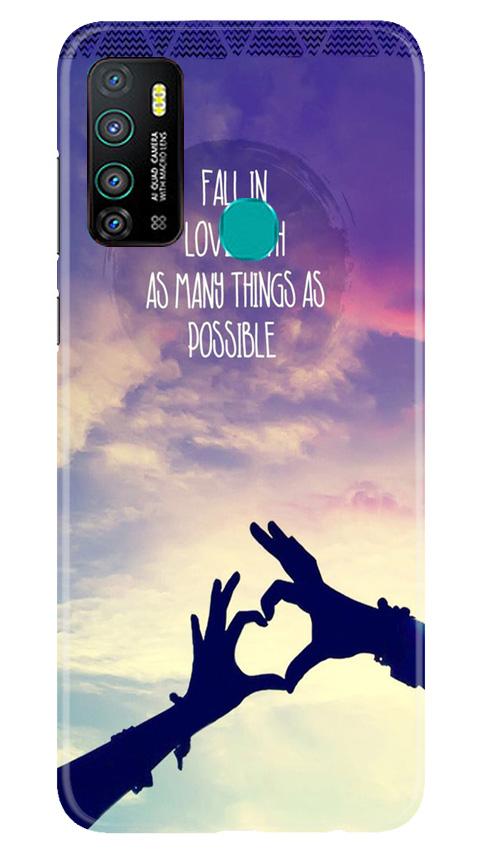Fall in love Case for Infinix Hot 9