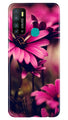 Purple Daisy Case for Infinix Hot 9