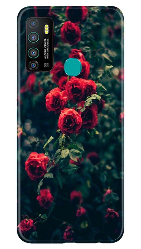 Red Rose Case for Infinix Hot 9