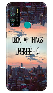 Look at things different Mobile Back Case for Infinix Hot 9 (Design - 99)