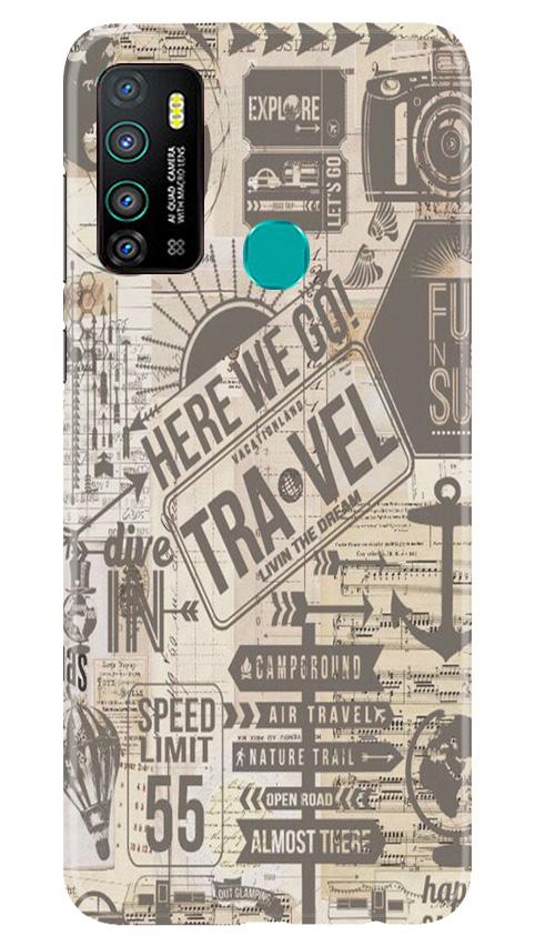 Travel Case for Infinix Hot 9  (Design - 104)