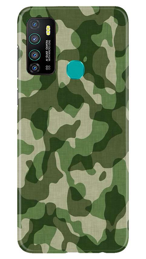 Army Camouflage Case for Infinix Hot 9(Design - 106)