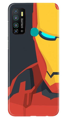 Iron Man Superhero Mobile Back Case for Infinix Hot 9  (Design - 120)