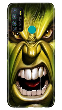 Hulk Superhero Mobile Back Case for Infinix Hot 9  (Design - 121)