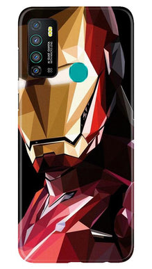 Iron Man Superhero Mobile Back Case for Infinix Hot 9  (Design - 122)