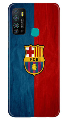 FCB Football Mobile Back Case for Infinix Hot 9  (Design - 123)