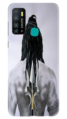 Lord Shiva Mobile Back Case for Infinix Hot 9  (Design - 135)